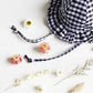 Black Gingham Frill Sun Hat