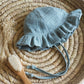 Dusty Green Frill Sun Hat