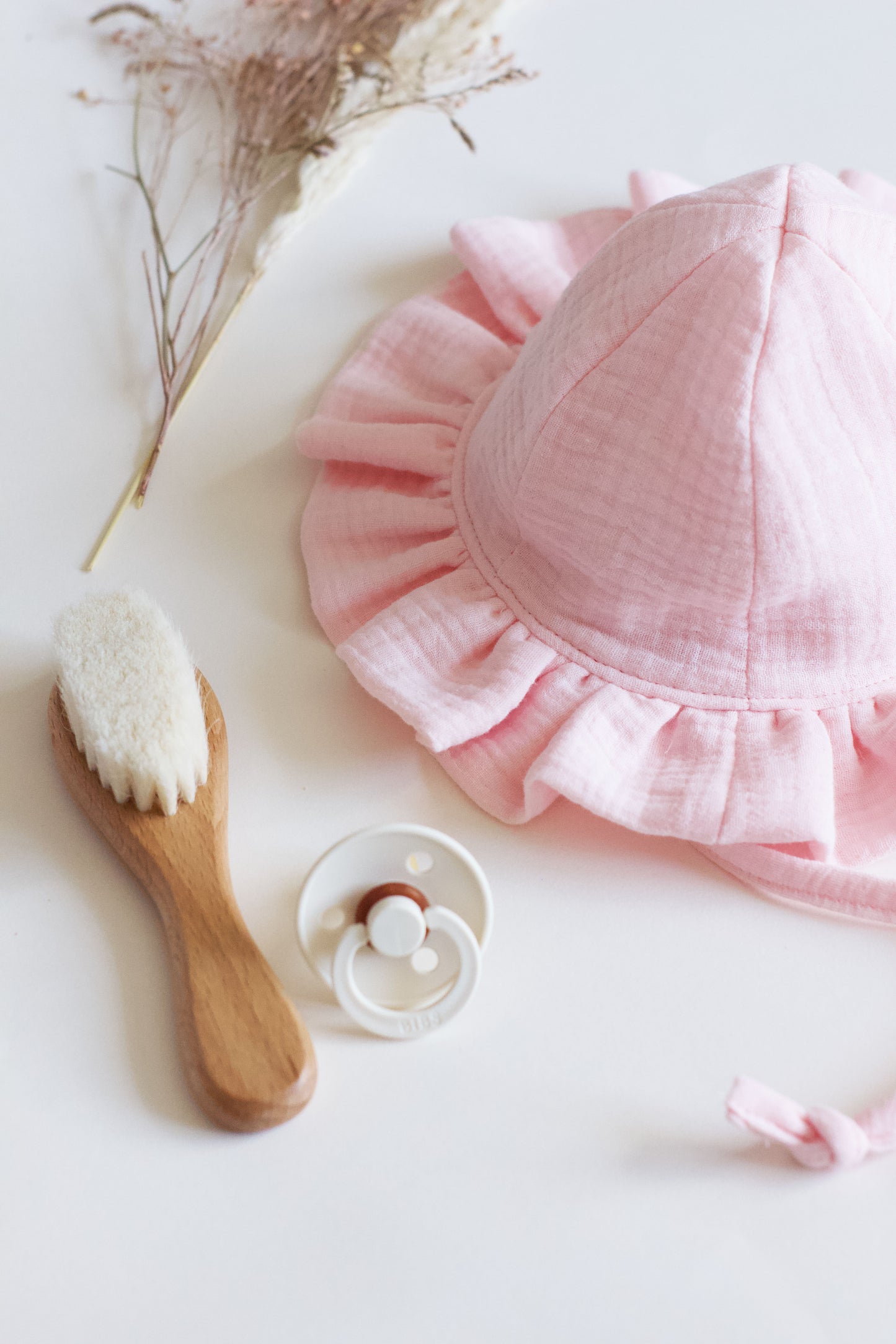 Light Pink Frill Sun Hat