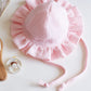 Light Pink Frill Sun Hat