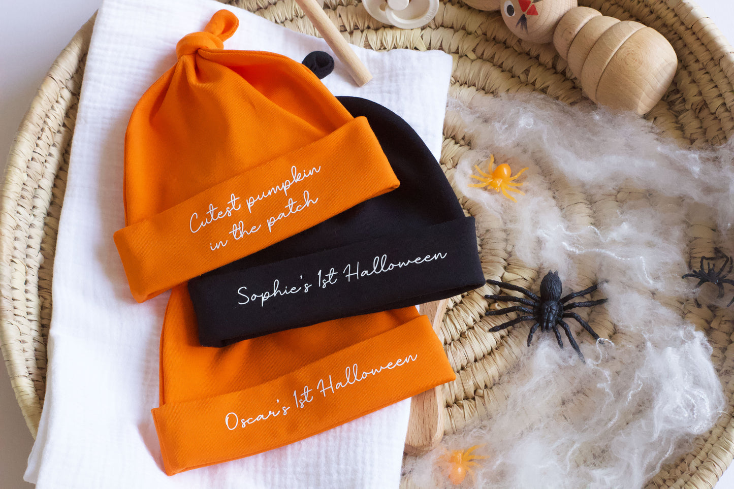 Personalised Halloween Baby Hat